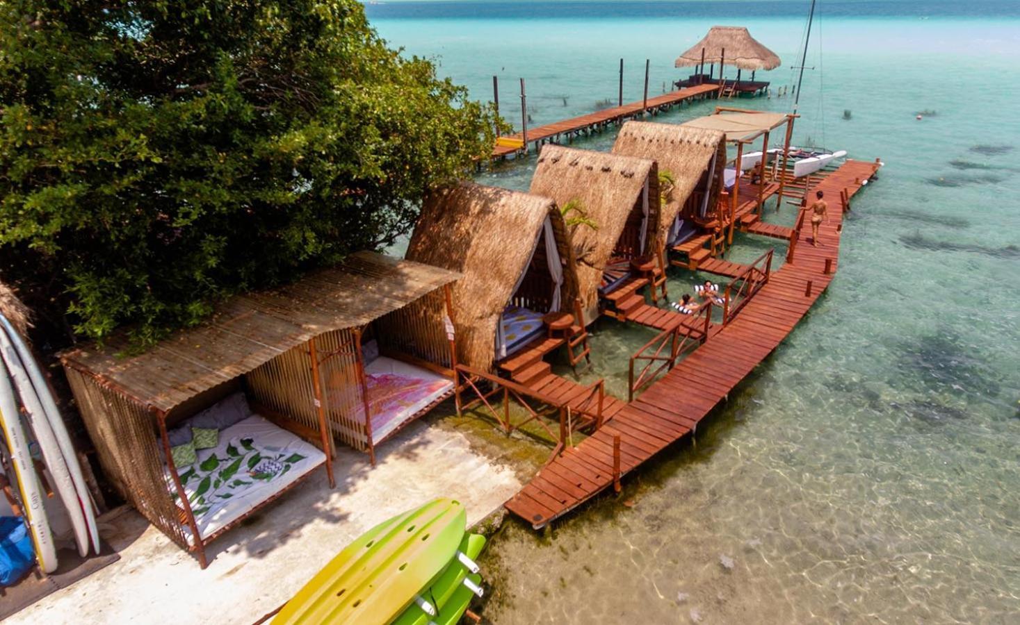 El Buho Lagoon 巴卡拉尔 外观 照片