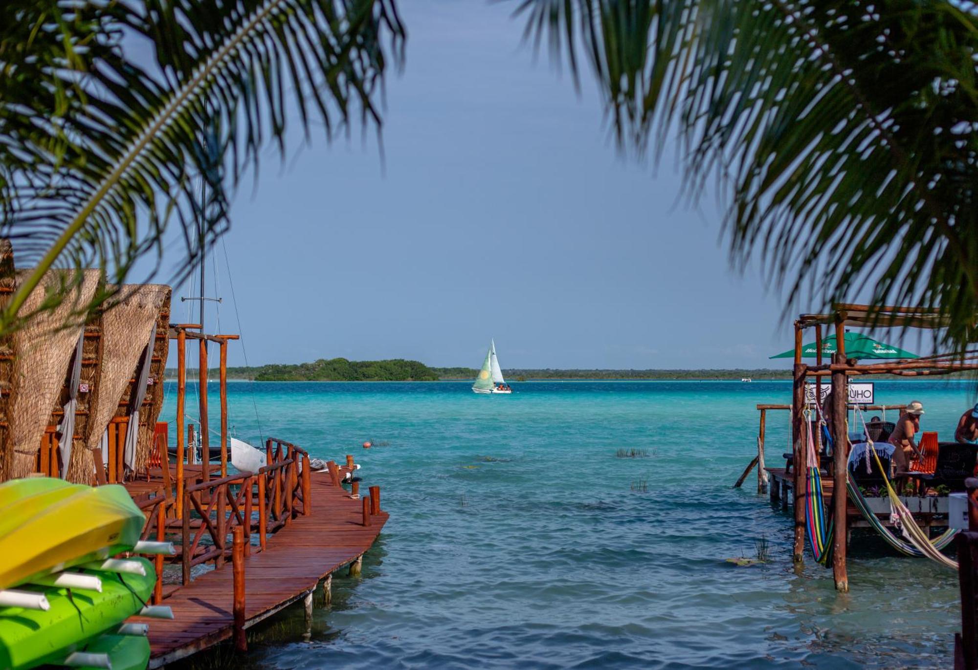 El Buho Lagoon 巴卡拉尔 外观 照片